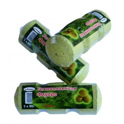 Технопланктон рибальський, Флуоро, Art Fishing, 3шт/уп, смак Слива